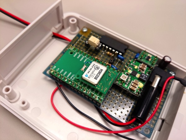 BluetoothモジュールZEAL-C02が搭載